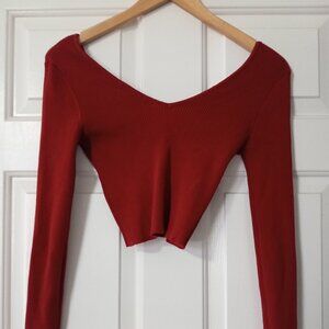 Vintage Forever 21 Ribbed Crop Top // LIKE NEW // Selling: $10